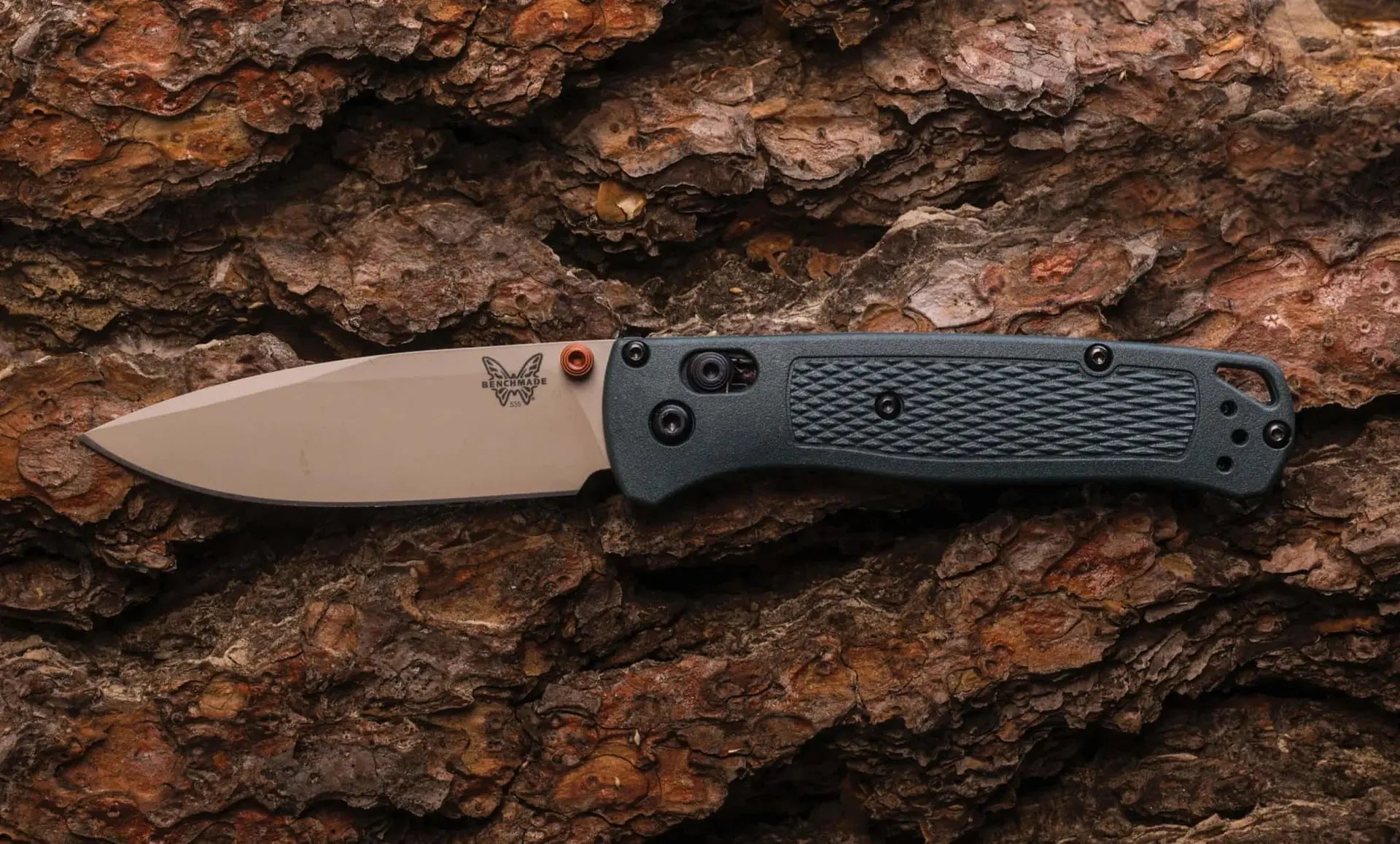 Benchmade 533TN-2601 Mini Bugout Taiga Green – ultraleichtes Elmax-EDC Benchmade